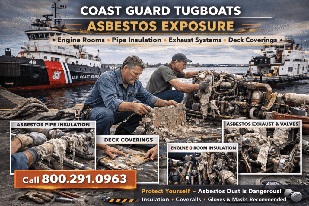 Coast Guard Tugboats Asbestos Exposure Lawsuit - Mesotheliomahelp.center