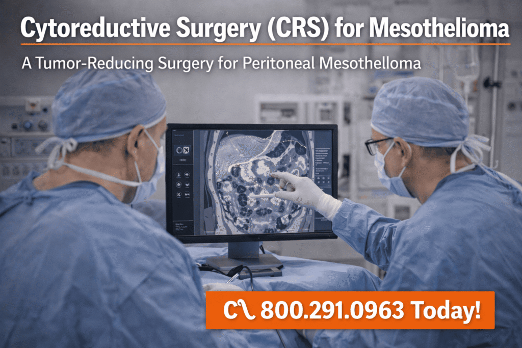 Cytoreductive Surgery (CRS) for Mesothelioma - Mesotheliomahelp.center