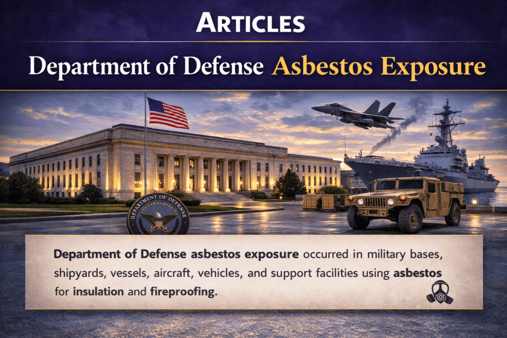 Department of Defense Asbestos Exposure Articles - Mesotheliomahelp.center