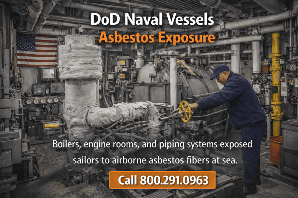 DoD Naval Vessels Asbestos Exposure Lawsuit - Mesotheliomahelp.center