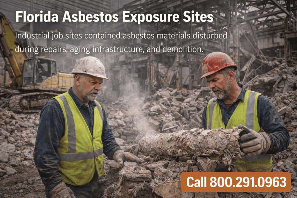 Florida Asbestos Exposure Sites - Mesotheliomahelp.center