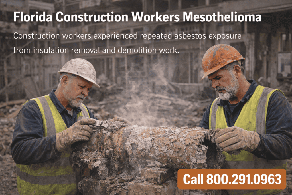 Florida Construction Workers Mesothelioma Lawsuit - Mesotheliomahelp.center