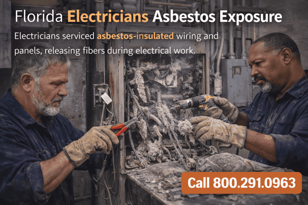 Florida Electricians Asbestos Exposure Lawsuit - Mesotheliomahelp.center
