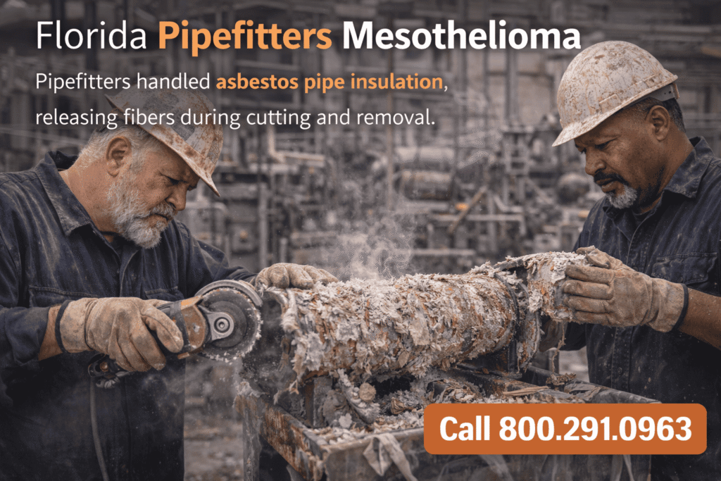 Florida Pipefitters Mesothelioma Lawsuit - Mesotheliomahelp.center