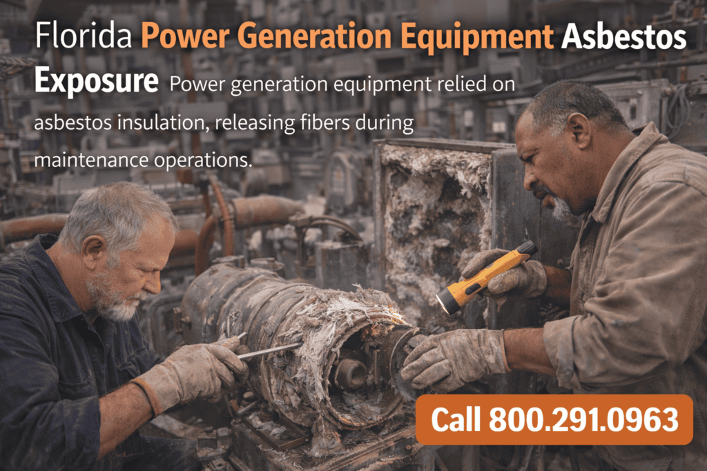 Florida Power Generation Equipment Asbestos Exposure Lawsuit - Mesotheliomahelp.center