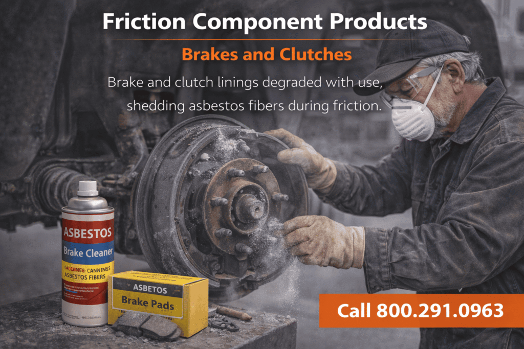 Friction Asbestos Products Mesothelioma Lawsuits - Mesotheliomahelp.center