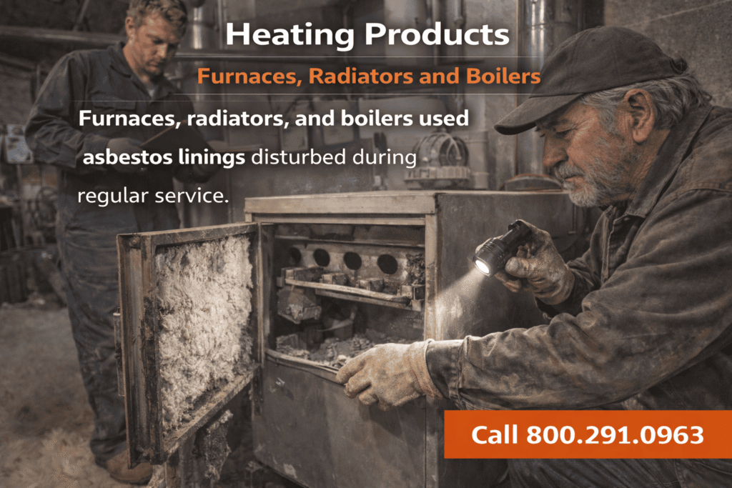 Heating Asbestos Products Mesothelioma Lawsuits - mesotheliomahelp.center