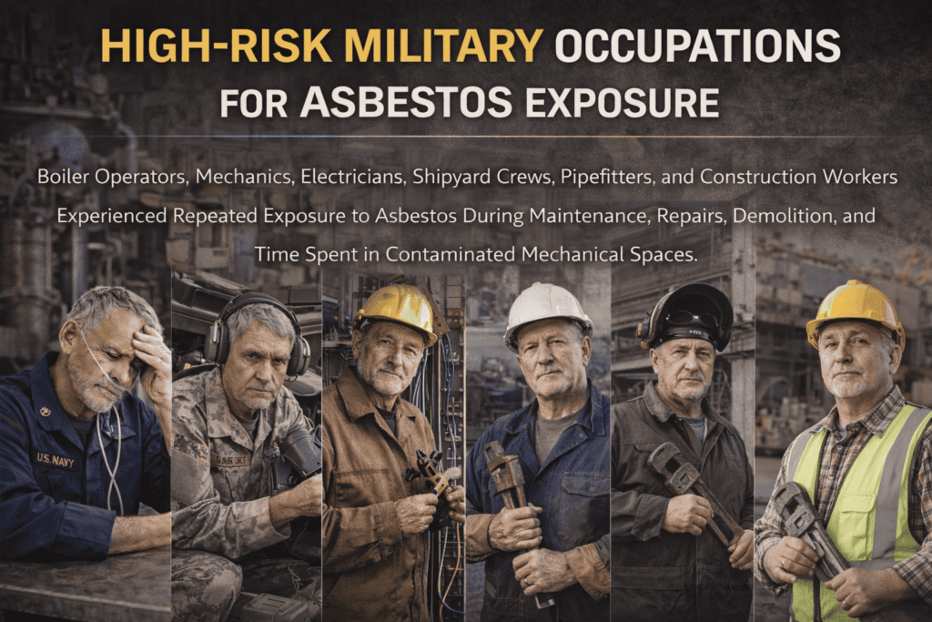 High-Risk Military Occupations for Asbestos Exposure - Mesotheliomahelp.center