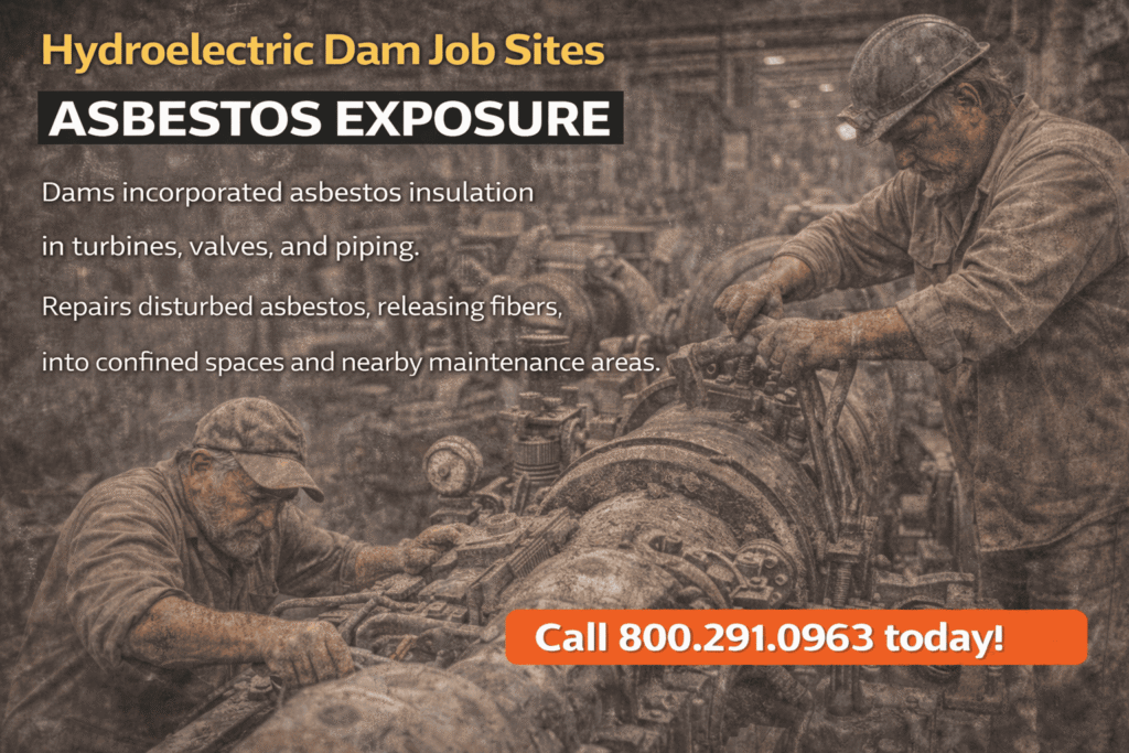 Hydroelectric Dam Job Sites Mesothelioma Lawsuit - Mesotheliomahelp.center