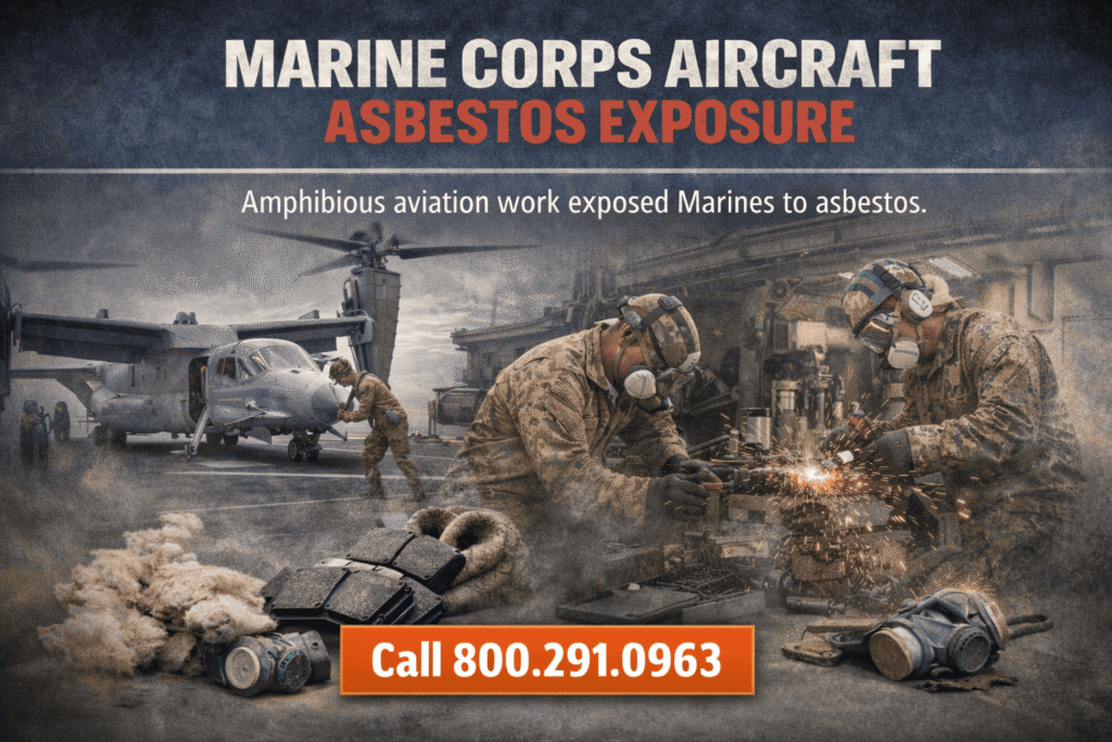Marine Corps Aircraft Asbestos Exposure Lawsuit - Mesotheliomahelp.center