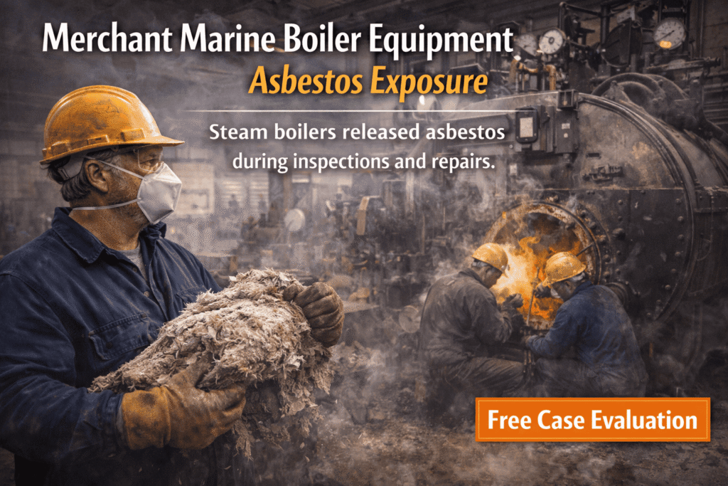 Merchant Marine Boiler Equipment Asbestos Exposure - Mesotheliomahelp.center