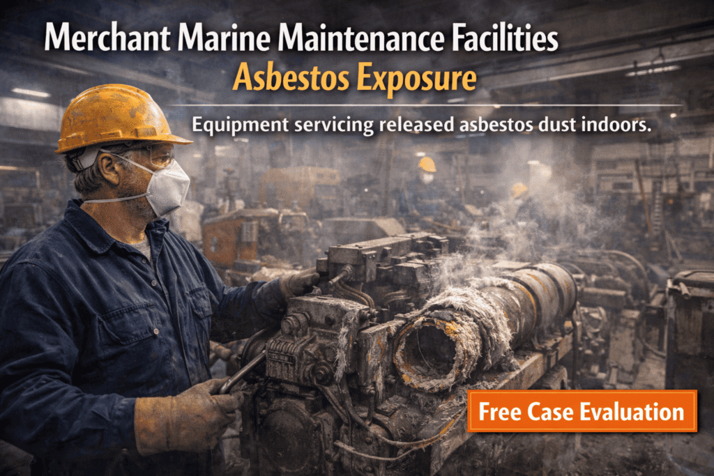 Merchant Marine Maintenance Facilities Asbestos Exposure Lawsuit - Mesotheliomahelp.center
