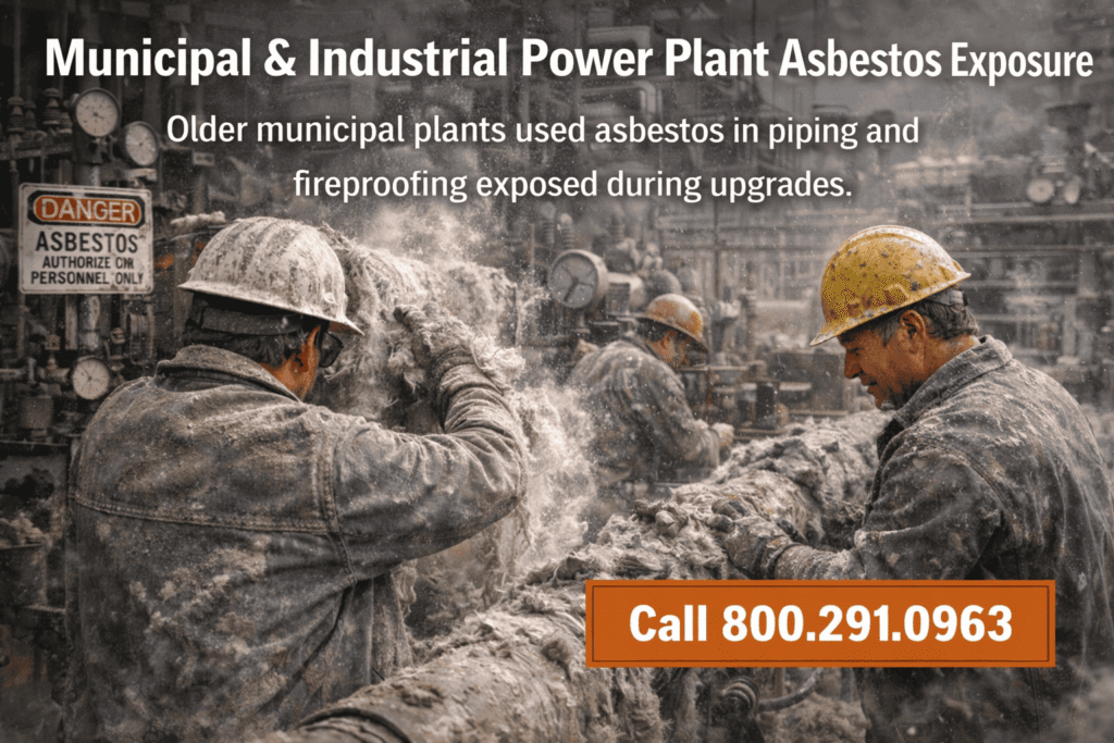 Municipal & Industrial Power Plant Asbestos Exposure Lawsuit - Mesotheliomahelp.center