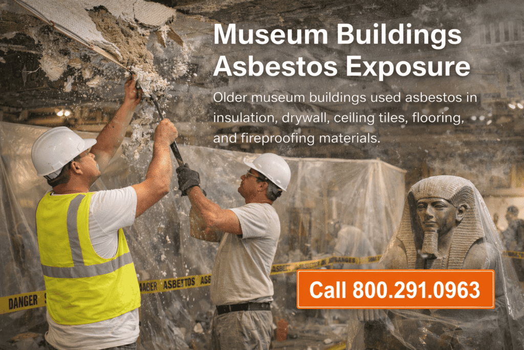 Museum Buildings Asbestos Exposure Jobsite Lawsuit - Mesotheliomahelp.center