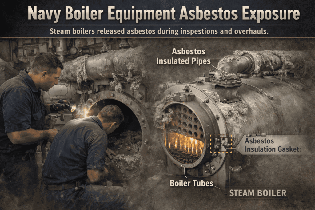 Navy Boiler Equipment Asbestos Exposure - MesotheliomaHelp Center