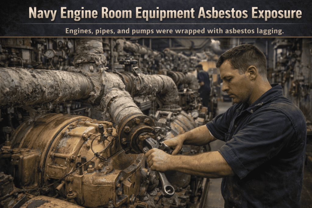 Navy Engine Room Equipment Asbestos Exposure - Mesotheliomahelp.center