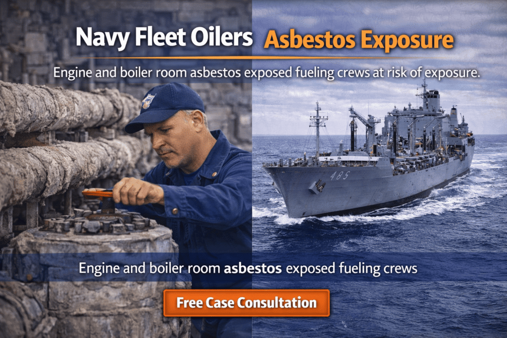 Navy Fleet Oilers Asbestos Exposure Lawsuit - Mesotheliomahelp.center