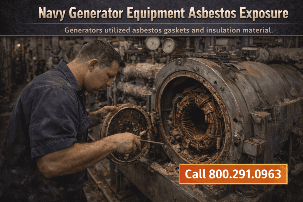 Navy Generator Equipment Asbestos Exposure - Mesotheliomahelp.center
