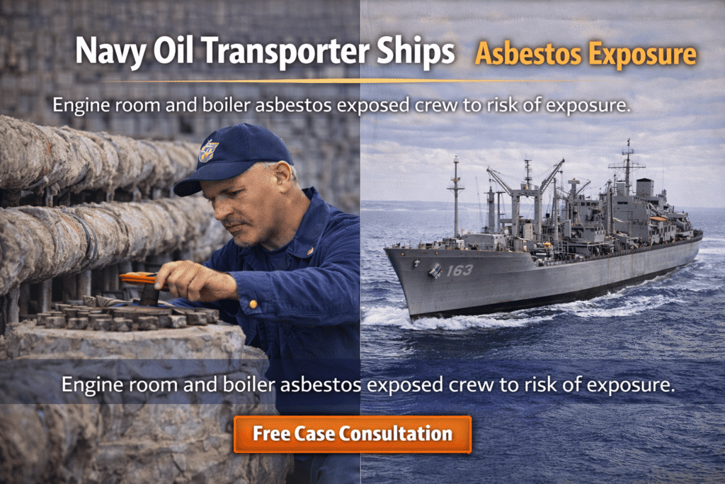 Navy Oil Transporter Ship Asbestos Exposure - Mesotheliomahelp.center