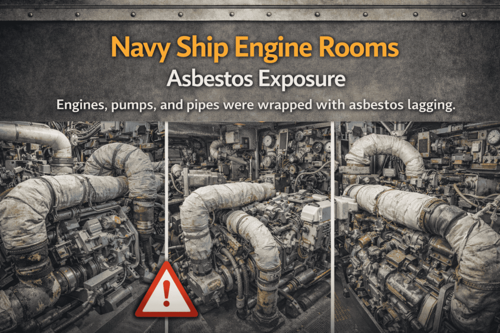 Navy Ship Engine Rooms Asbestos Exposure Lawsuit - Mesotheliomahelp.center