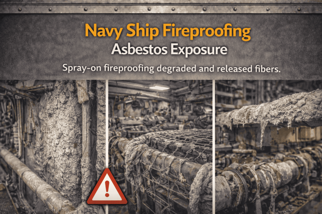 Navy Ship Fireproofing Asbestos Exposure - Mesotheliomahelp.center
