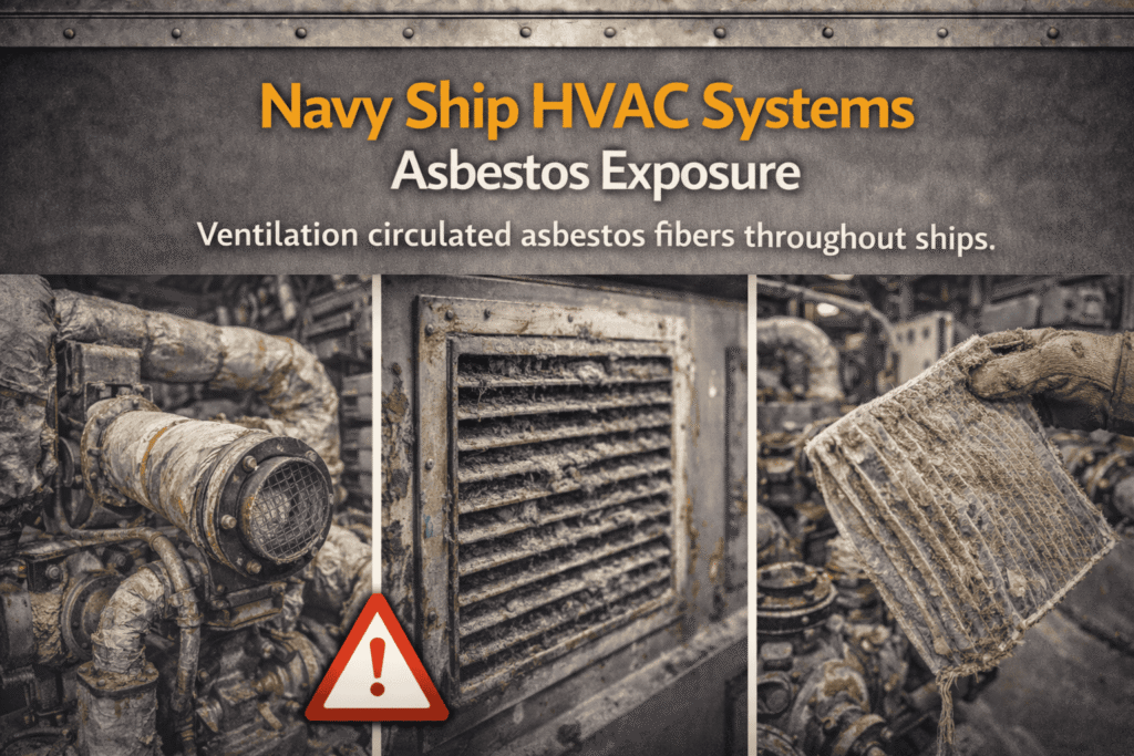 Navy Ship HVAC Systems Asbestos Exposure - Mesotheliomahelp.center