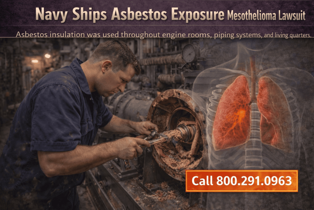 Navy Ships Asbestos Exposure Mesothelioma Lawsuit - Mesotheliomahelp.center
