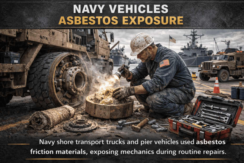 Navy Vehicles Asbestos Exposure Lawsuit - Mesotheliomahelp.center