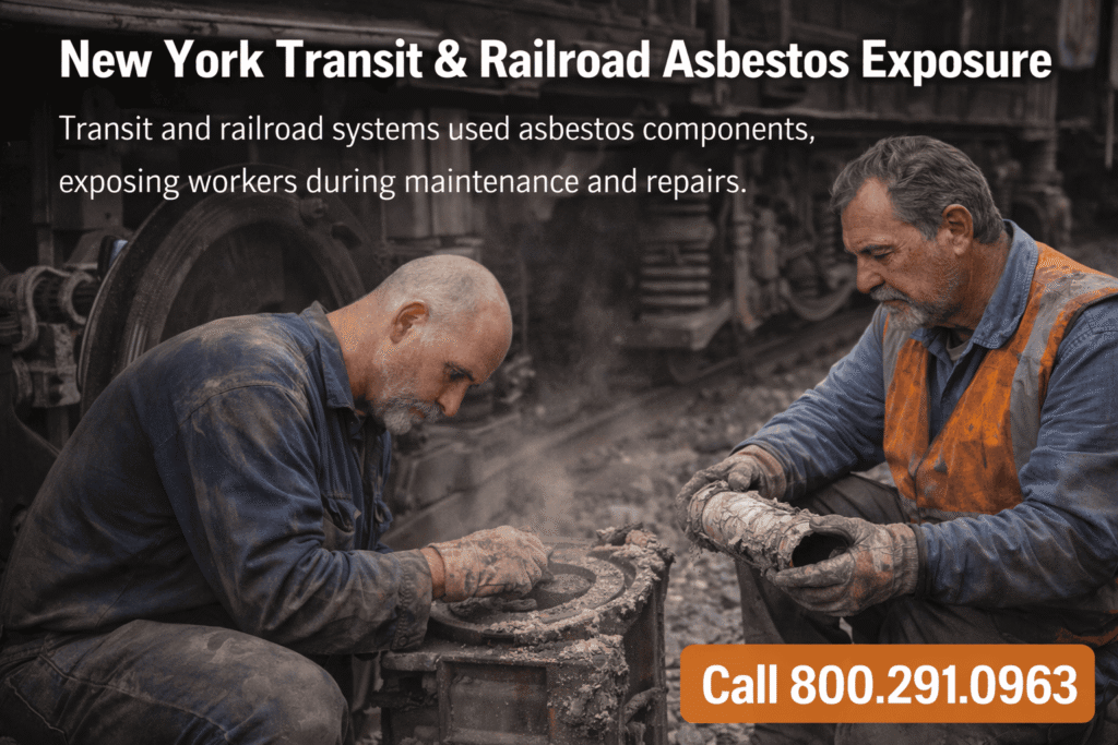 New York Transit & Railroad Asbestos Exposure - Mesotheliomahelp.center