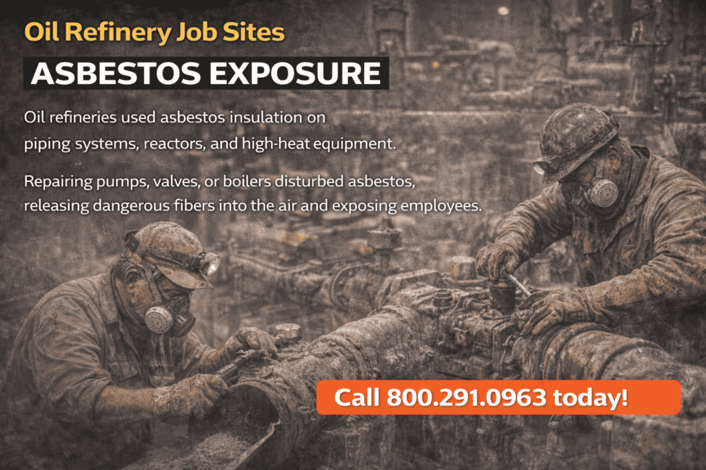 Oil Refineries Asbestos Exposure Lawsuit - Mesotheliomahelp.center