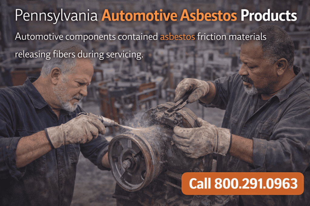 Pennsylvania Automotive Asbestos Products - Mesotheliomahelp.center