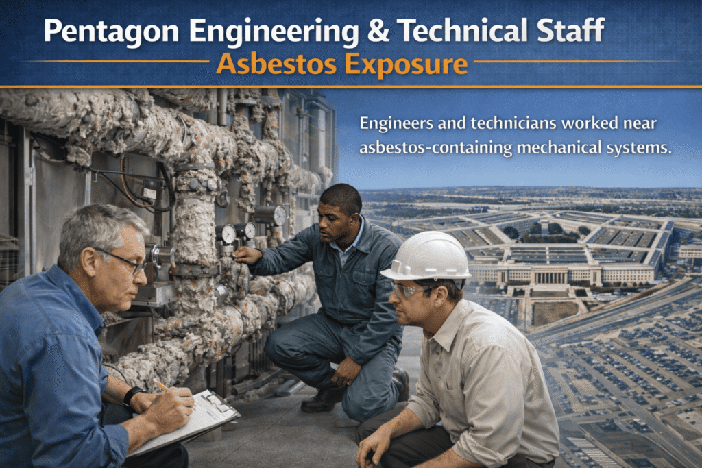 Pentagon Engineering & Technical Staff Asbestos Exposure - Mesotheliomahelp.center