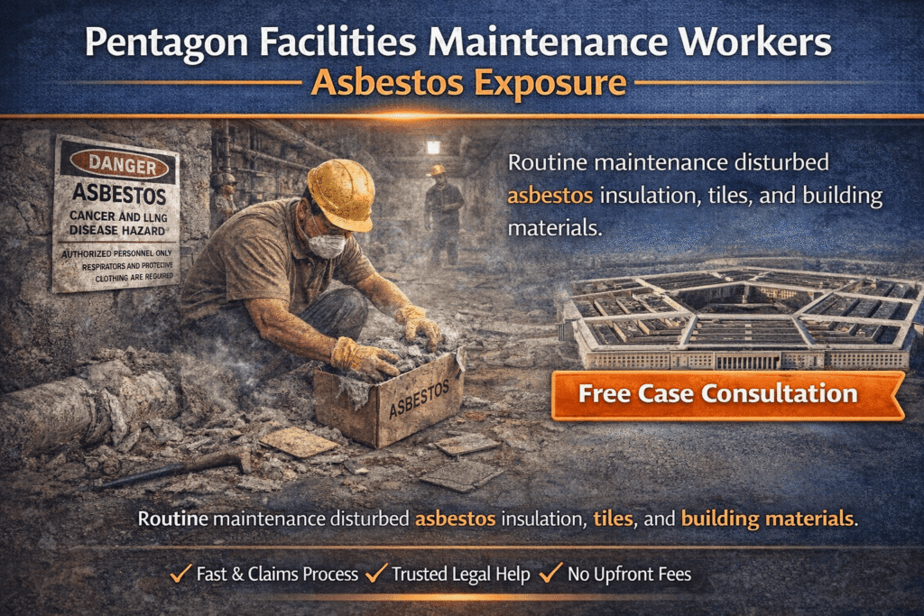 Pentagon Facilities Maintenance Workers Asbestos Exposure - Mesotheliomahelp.center