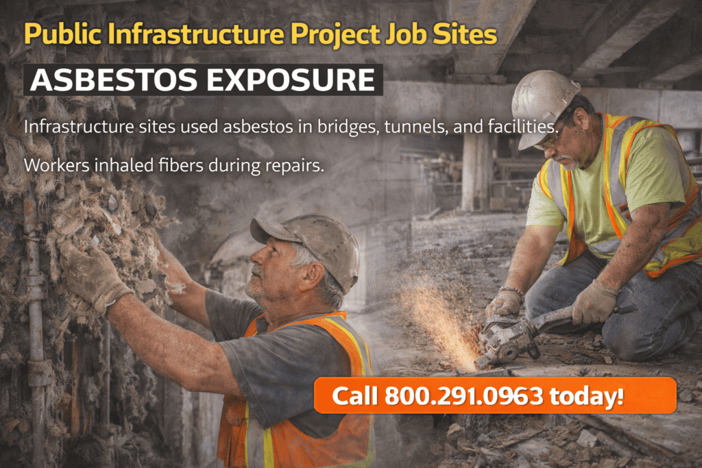 Public Infrastructure Project Job Sites Mesothelioma Lawsuit - Mesotheliomahelp.center