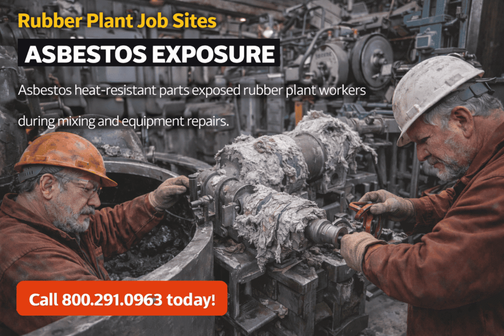 Rubber Plant Job Sites Asbestos Exposure Lawsuit - Mesotheliomahelp.center