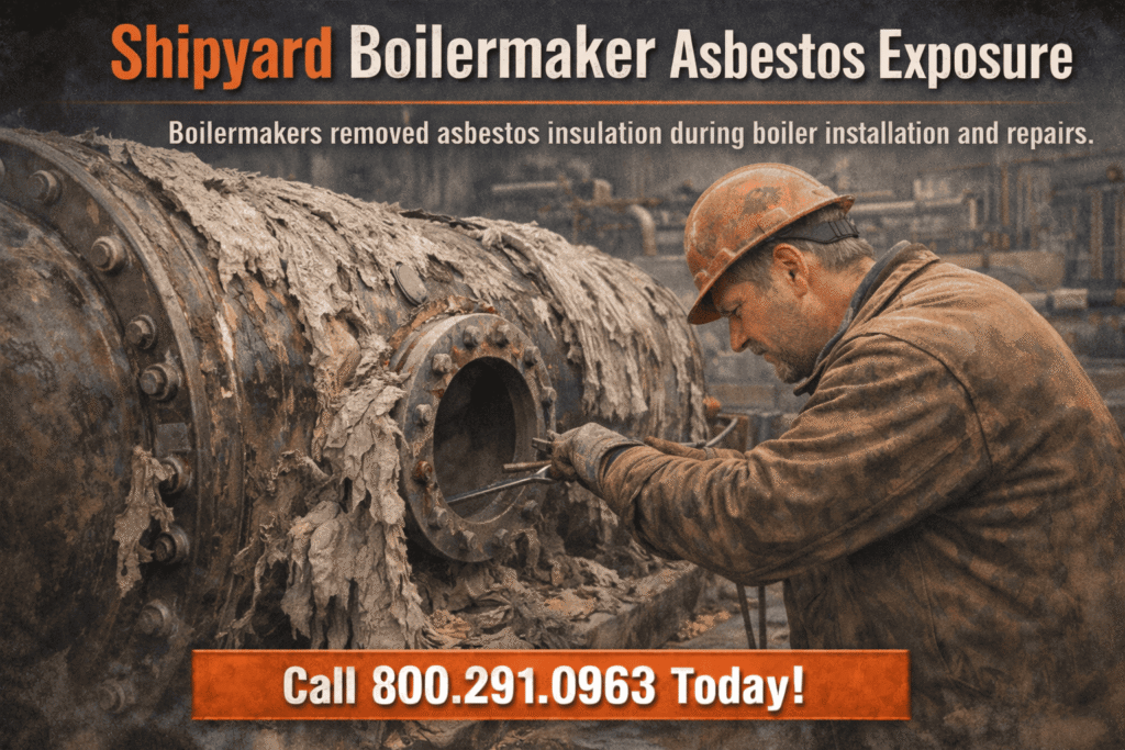 Shipyard Boilermaker Asbestos Exposure - Mesotheliomahelp.center