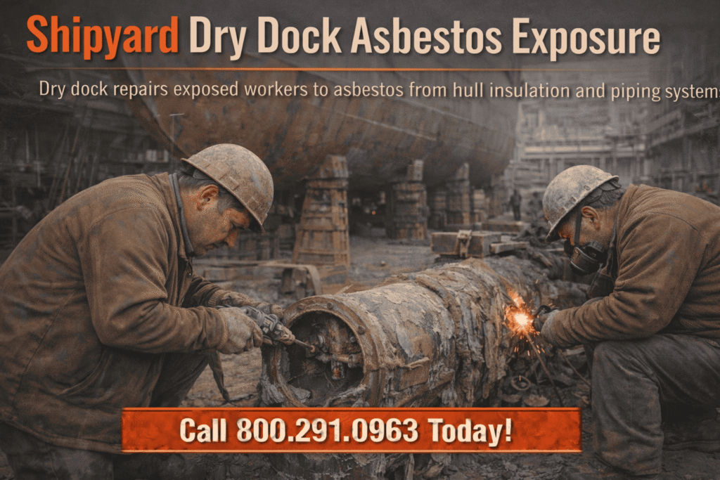 Shipyard Dry Dock Asbestos Exposure Lawsuit - Mesotheliomahelp.center