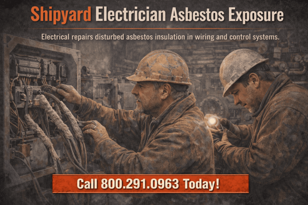 Shipyard Electrician Asbestos Exposure - Mesotheliomahelp.center