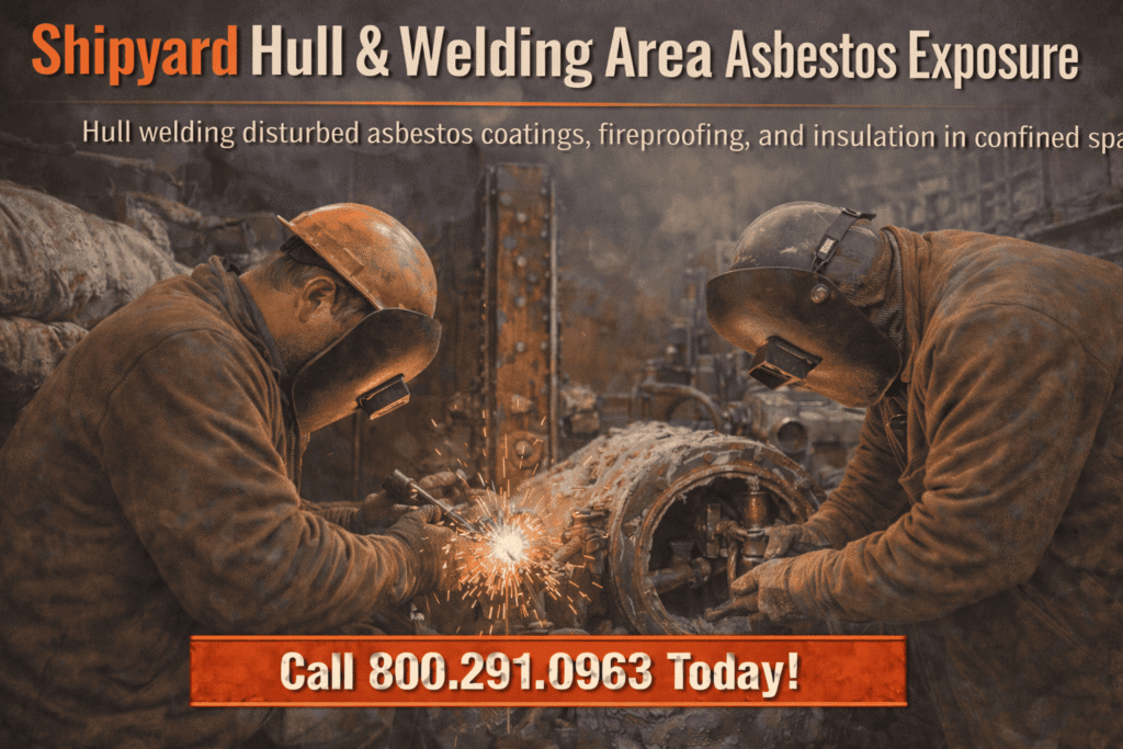 Shipyard Hull & Welding Area Asbestos Exposure Lawsuit - Mesotheliomahelp.center