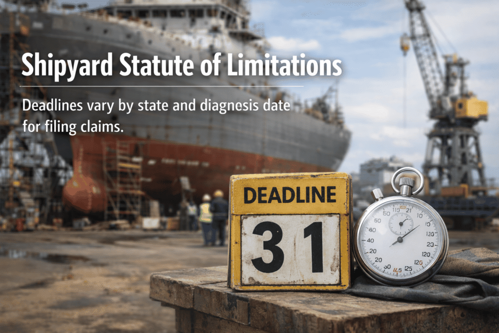 Shipyard Statute of Limitations - Mesotheliomahelp.center