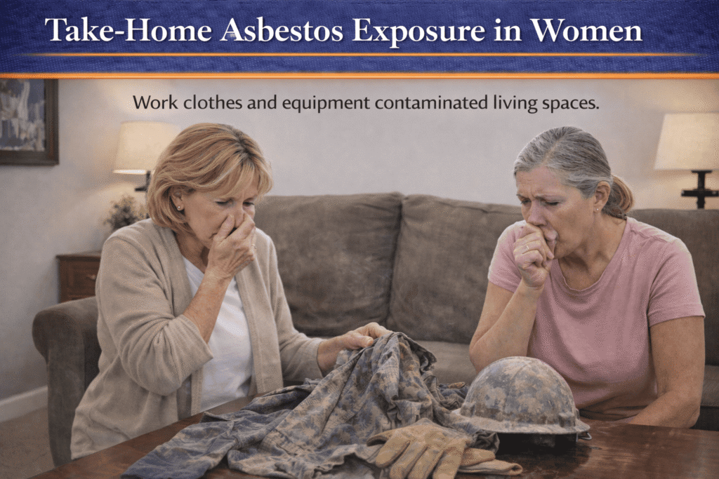 Take-Home Asbestos Exposure in Women - Mesotheliomahelp.center