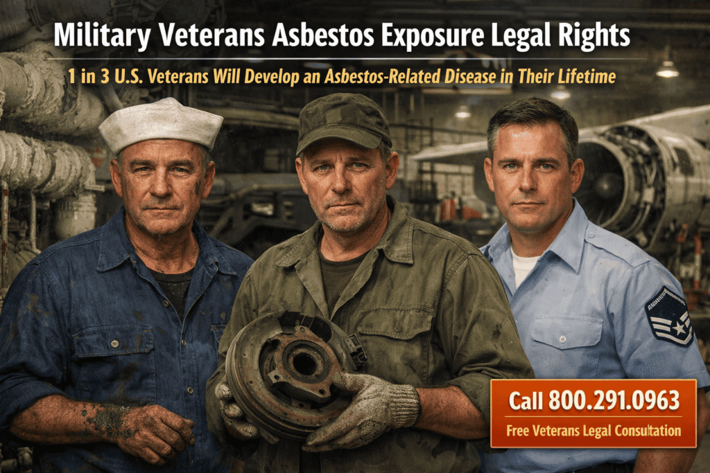 U. S. Military Veterans Asbestos Exposure Legal Rights - Mesotheliomahelp.center