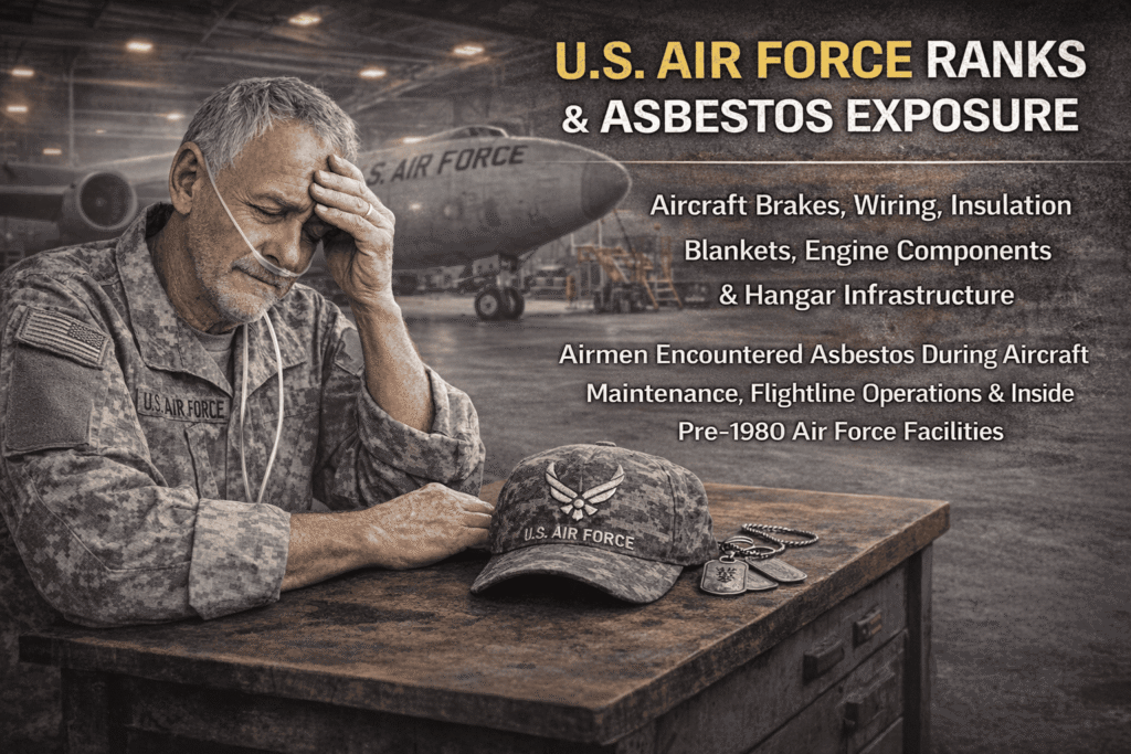 U.S. Air Force Ranks & Asbestos Exposure - Mesotheliomahelp.center