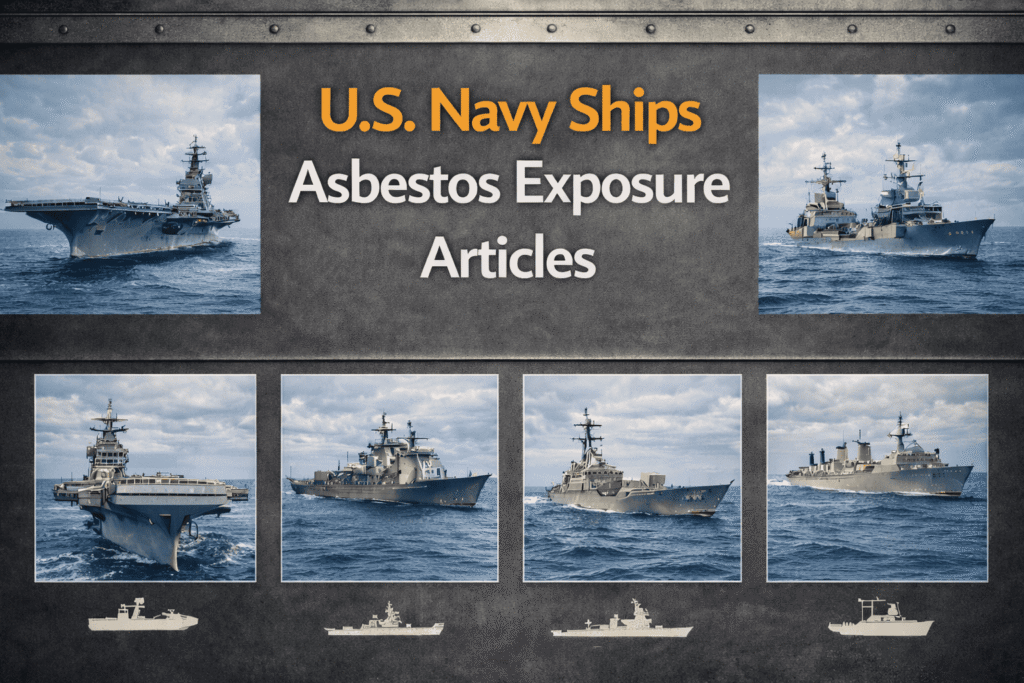 U.S. Navy Ship Asbestos Exposure Articles - Mesotheliomahelp.center