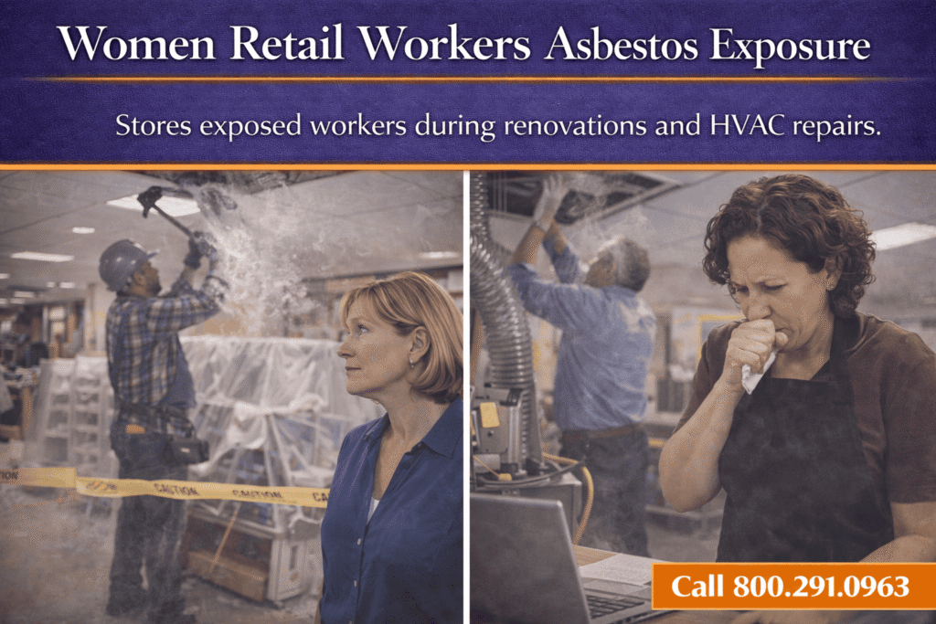 Women Retail Workers Asbestos Exposure - Mesotheliomahelp.center