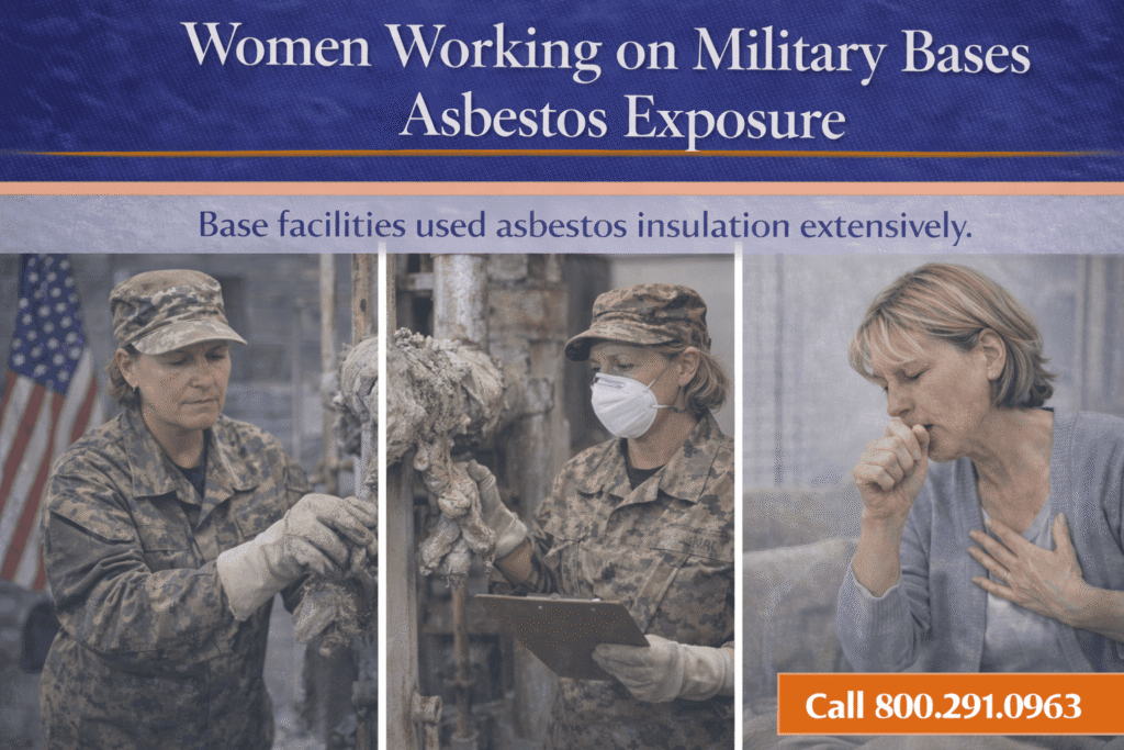 Women Working on Military Bases Asbestos Exposure - Mesotheliomahelp.center