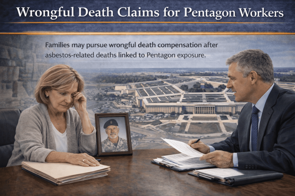 Wrongful Death Claims for Pentagon Asbestos Exposure - Mesotheliomahelp.center