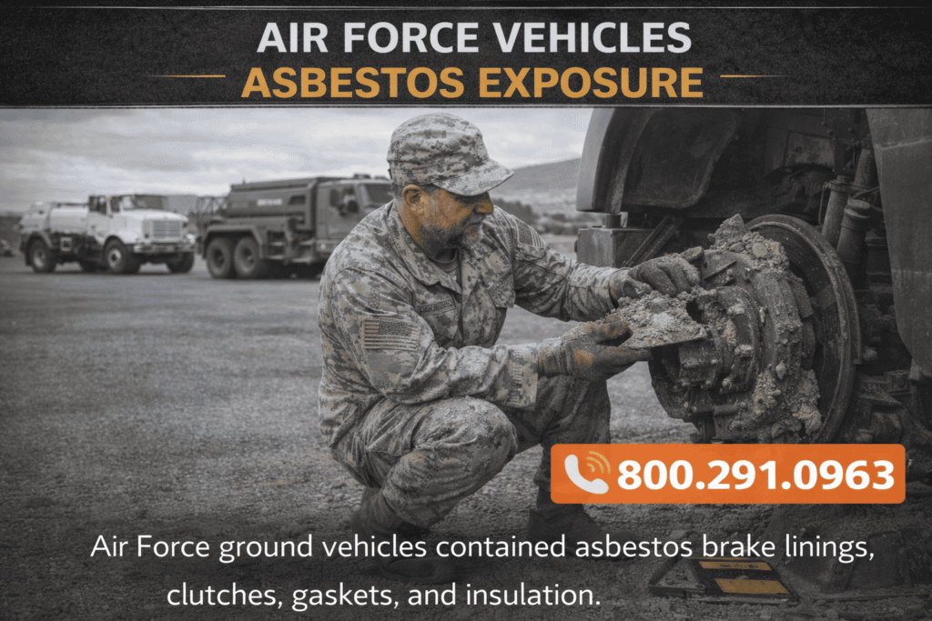 Air Force Vehicles Asbestos Exposure Lawsuit - Mesotheliomahelp.center