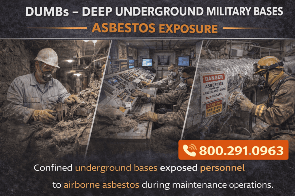Deep Underground Military Bases and Asbestos Exposure Lawsuit - mesotheliomahelp.center
