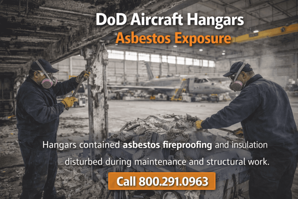DoD Aircraft Hangars Asbestos Exposure Lawsuit - Mesotheliomahelp.center